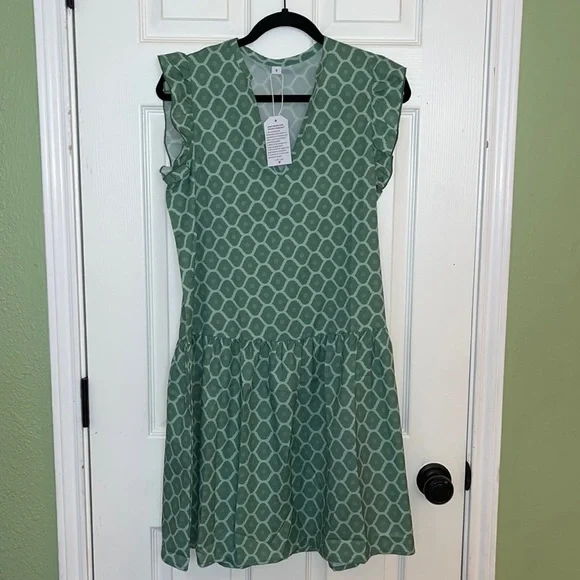 Fashion Says Me Too Style Says Only Me Dress | Color: Green | Size: S | Sisada0503's Closet